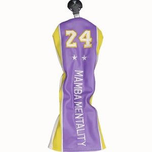 Kobe Bryant Mamba Mentality #24 Golf Fairway Head Cover Lakers US Seller 12"
